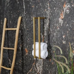 BWS Handdoekenrek Industrieel | 60x12.5x12.5cm | Goud