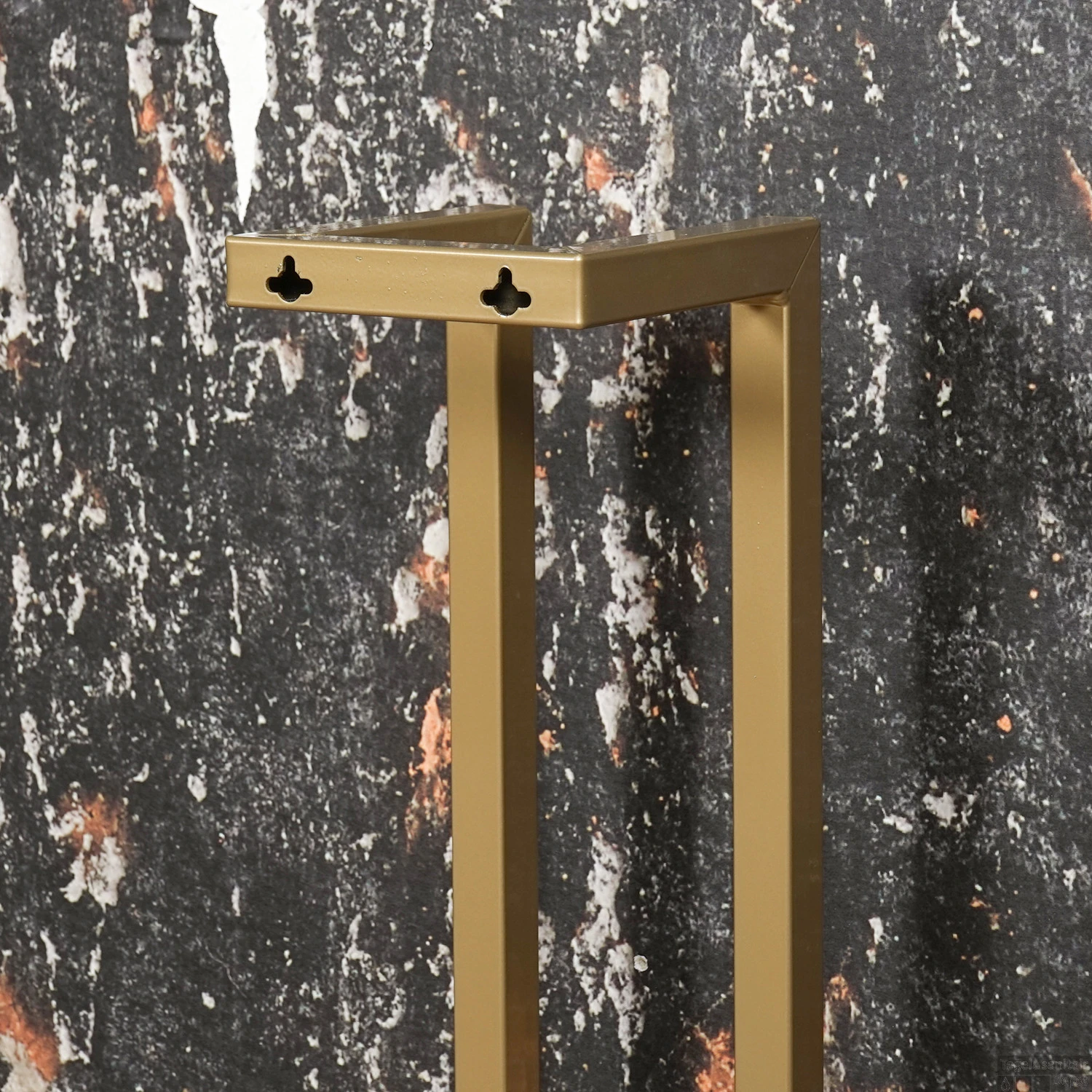 BWS Handdoekenrek Industrieel | 60x12.5x12.5cm | Goud 9 BWS Handdoekenrek Industrieel | 60x12.5x12.5cm | Goud - Afbeelding 7