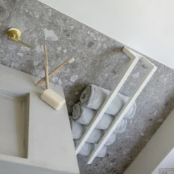 BWS Handdoekenrek Industrieel | 60x12.5x12.5cm | Mat Wit 11 BWS Handdoekenrek Industrieel | 60x12.5x12.5cm | Mat Wit -Goedkope Stijl Baden Winkel 33768 110714 handdoekenrek klein bws industrieel 60x12.5x12.5 cm mat wit 3