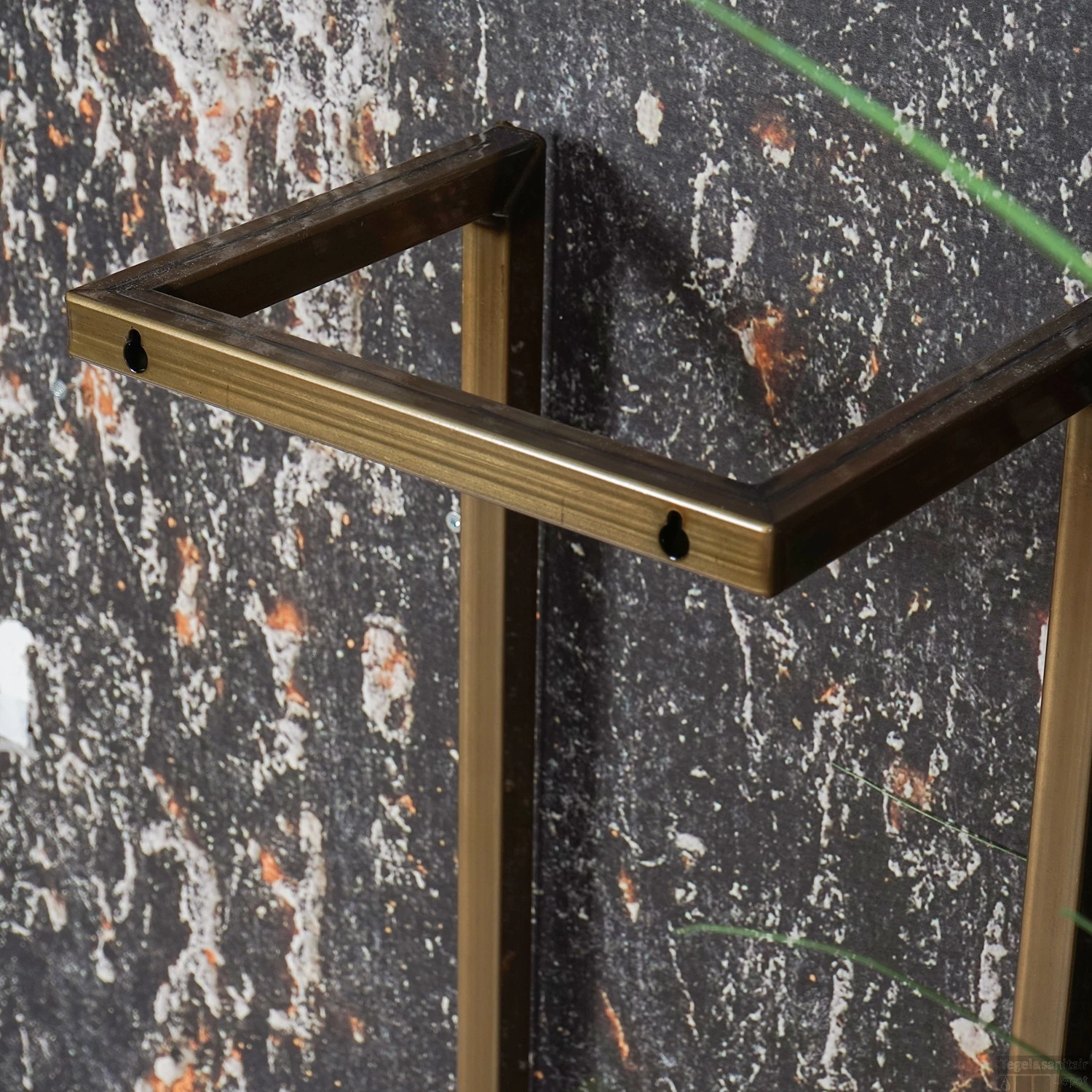 BWS Handdoekenrek Industrieel | 95x25x20cm | Staal Glanzend Goud | OP=OP! 7 BWS Handdoekenrek Industrieel | 95x25x20cm | Staal Glanzend Goud | OP=OP! - Afbeelding 5