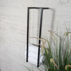 BWS Handdoekenrek Industrieel | 95x25x20cm | Zwart 22 BWS Handdoekenrek Industrieel | 95x25x20cm | Zwart -Goedkope Stijl Baden Winkel 33768 92349 handdoekenrek bws industrieel 95x25x20 cm zwart 3