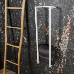 BWS Handdoekenrek Industrieel | 95x25x20cm | Mat Wit 13 BWS Handdoekenrek Industrieel | 95x25x20cm | Mat Wit -Goedkope Stijl Baden Winkel 33768 96848 handdoekenrek bws industrieel 95x25x20 cm wit 3