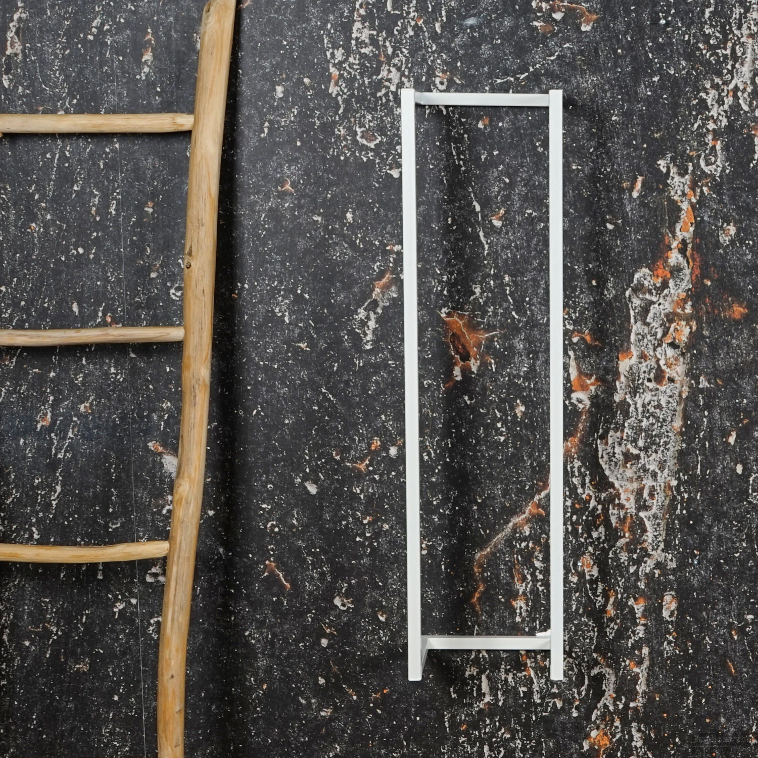 BWS Handdoekenrek Industrieel | 95x25x20cm | Mat Wit 6 BWS Handdoekenrek Industrieel | 95x25x20cm | Mat Wit - Afbeelding 4