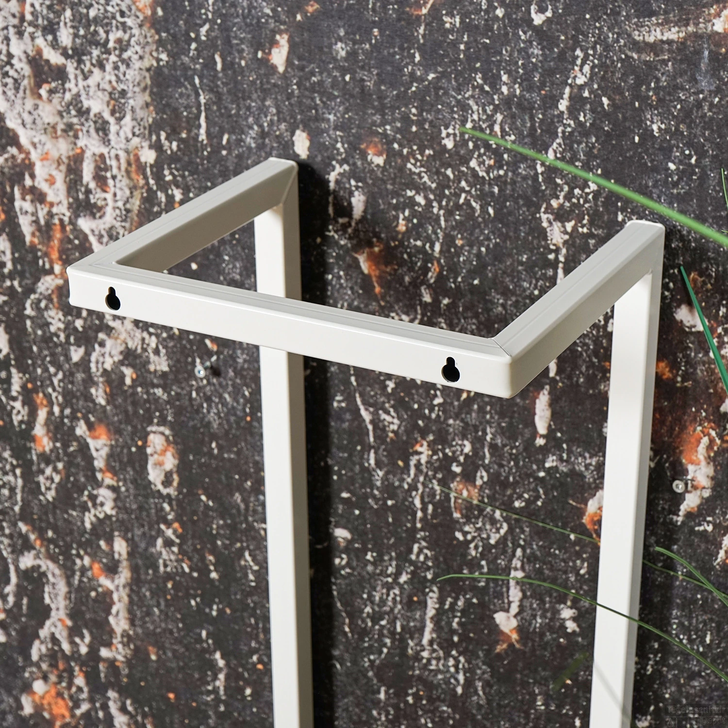 BWS Handdoekenrek Industrieel | 95x25x20cm | Mat Wit 9 BWS Handdoekenrek Industrieel | 95x25x20cm | Mat Wit - Afbeelding 7