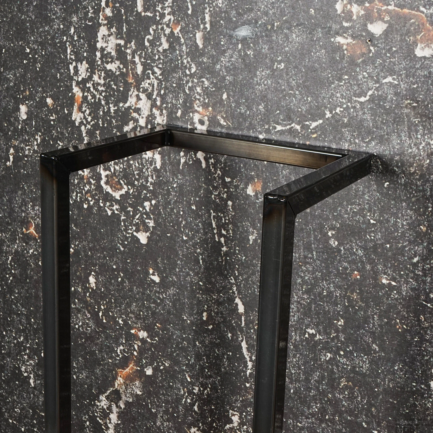 BWS Handdoekenrek Industrieel | 95x25x20cm | Black Chrome 7 BWS Handdoekenrek Industrieel | 95x25x20cm | Black Chrome - Afbeelding 5