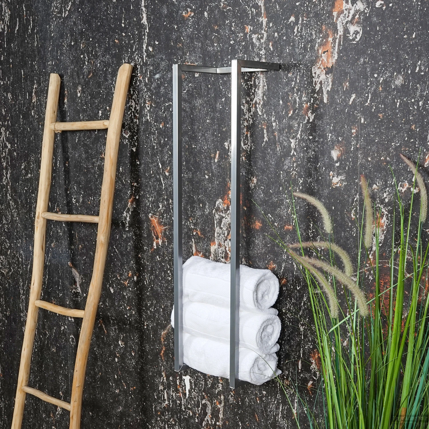 BWS Handdoekenrek Industrieel | 95x25x20cm | Chroom 3 BWS Handdoekenrek Industrieel | 95x25x20cm | Chroom