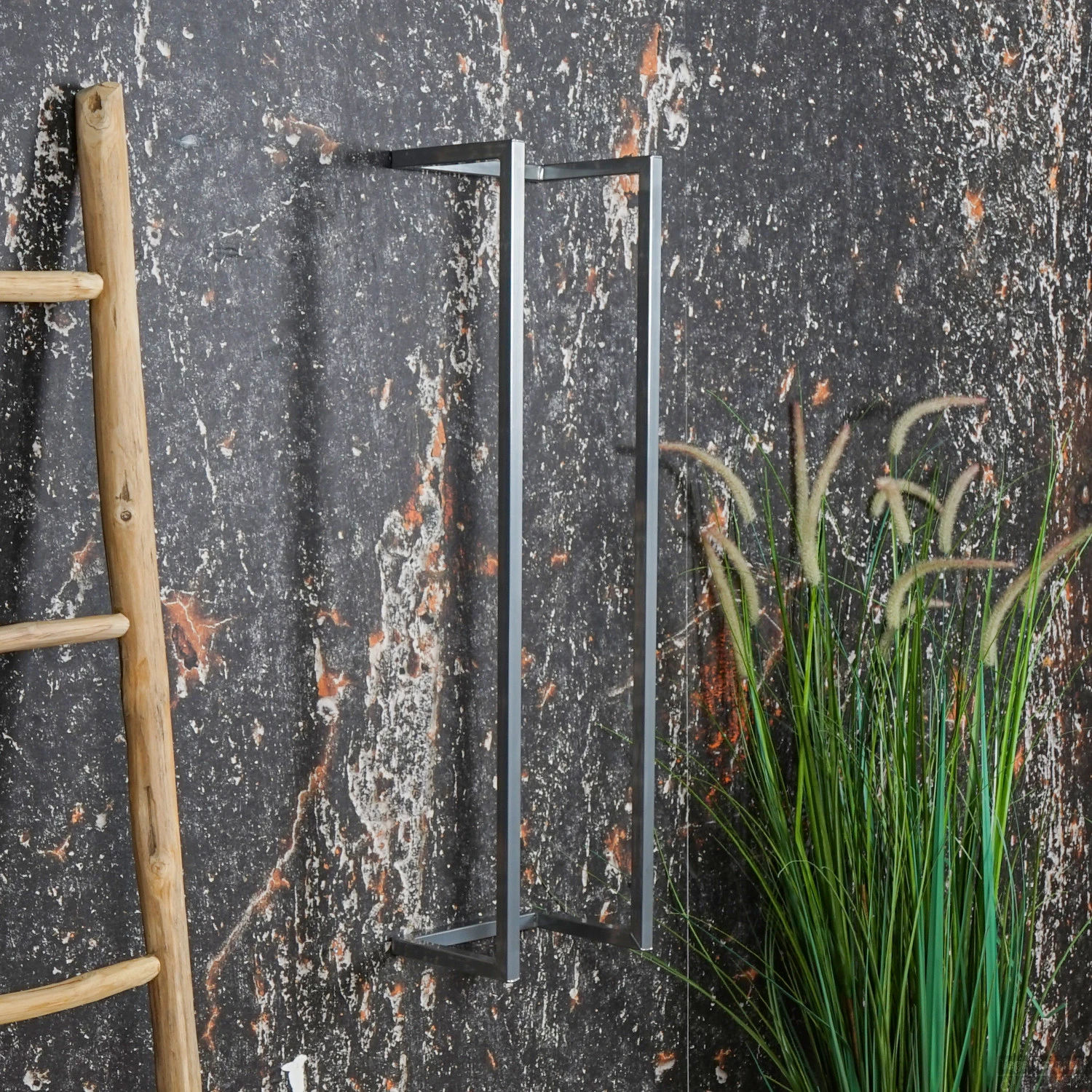 BWS Handdoekenrek Industrieel | 95x25x20cm | Chroom 7 BWS Handdoekenrek Industrieel | 95x25x20cm | Chroom - Afbeelding 5