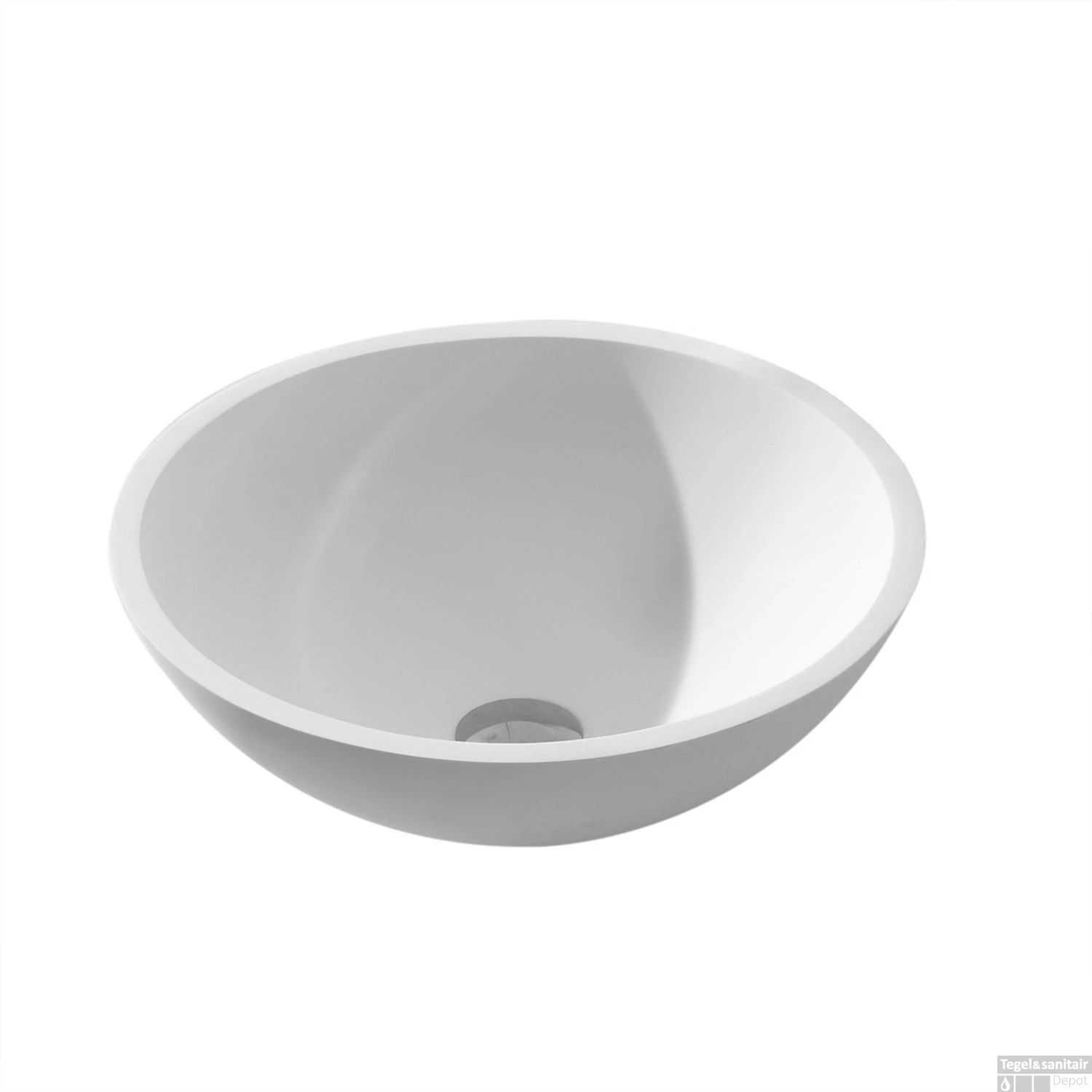 Waskomset Solidsurface Incl RVS Inbouwkraan Afvoer En Waste 4 Waskomset Solidsurface Incl RVS Inbouwkraan Afvoer En Waste - Afbeelding 2