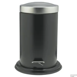 SEALSKIN Pedaalemmer Acero 22 X 28 Cm RVS Zwart