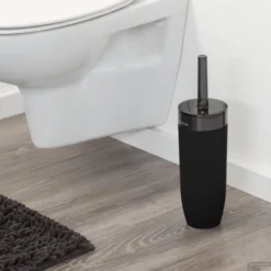 Toiletborstelhouder Sealskin Bloom 10 X 37 Cm ABS Zwart 7 Toiletborstelhouder Sealskin Bloom 10 X 37 Cm ABS Zwart -Goedkope Stijl Baden Winkel 361770519 sfeer 1