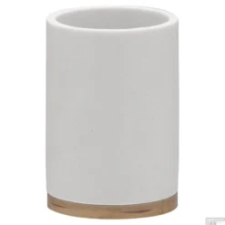 SEALSKIN Tandenborstelbeker Grace 10,2 X 7,2 Cm Polyresin Wit