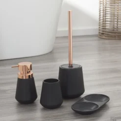 Tandenborstelbeker Sealskin Conical 10,5x9cm Porselein Zwart 14 Tandenborstelbeker Sealskin Conical 10,5x9cm Porselein Zwart -Goedkope Stijl Baden Winkel 362330219 sfeer 3 1