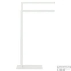 Handdoekrek 2-armig Sealskin Tube Wit