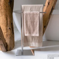 Handdoekrek 2-armig Vrijstaand Sealskin Tube Chroom 14 Handdoekrek 2-armig Vrijstaand Sealskin Tube Chroom -Goedkope Stijl Baden Winkel 362383218 sfeer 5