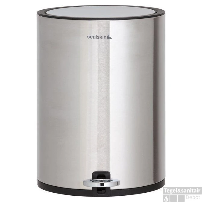 Pedaalemmer 3 Liter Vrijstaand Sealskin Industrial RVS Geborsteld 3 Pedaalemmer 3 Liter Vrijstaand Sealskin Industrial RVS Geborsteld
