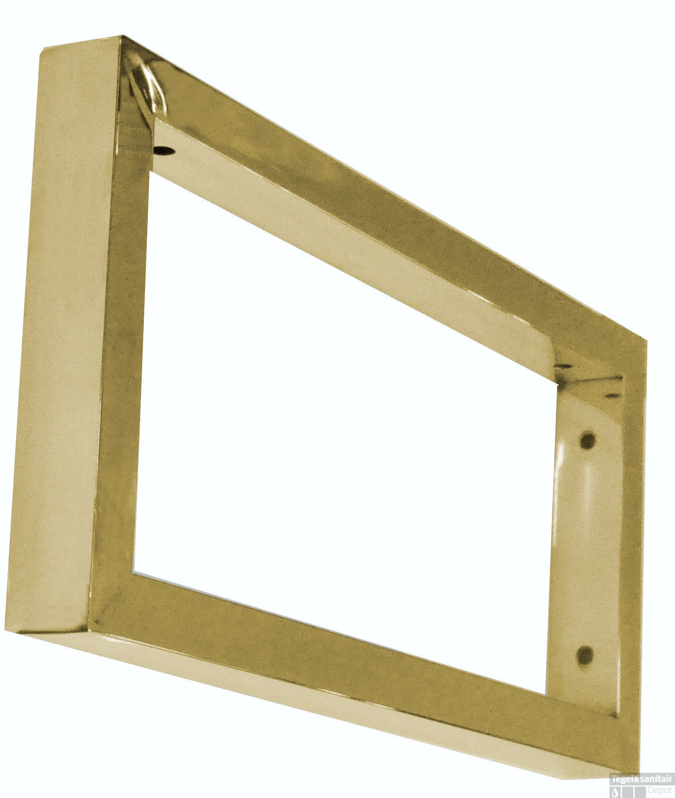 Ophangbeugel Boss & Wessing Tbv Wastafelblad 46x22 Cm (Prijs Per Stuk) RVS Goud 3 Ophangbeugel Boss & Wessing Tbv Wastafelblad 46x22 Cm (Prijs Per Stuk) RVS Goud