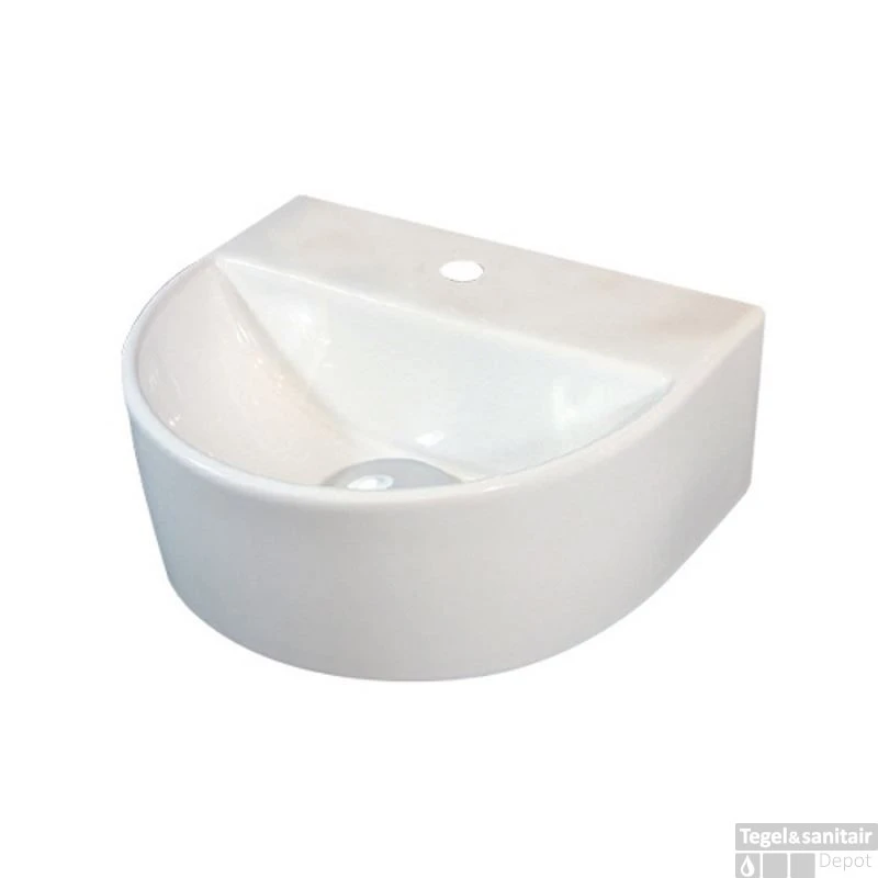 Keramische Compacte Fontein Moon Wit 3 Keramische Compacte Fontein Moon Wit