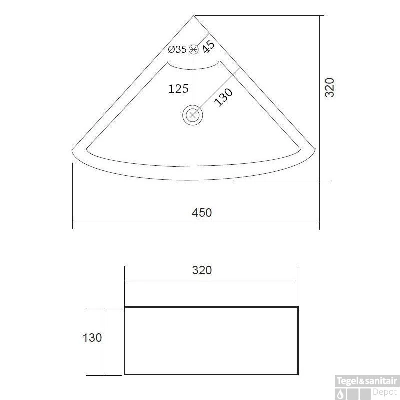 Fontein Best Design Floor Hoekmodel 32.5x32.5cm 4 Fontein Best Design Floor Hoekmodel 32.5x32.5cm - Afbeelding 2