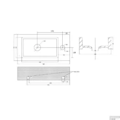 Fonteinset Best Design Mini Block One Pack Links 36x18cm Mat Zwart 6 Fonteinset Best Design Mini Block One Pack Links 36x18cm Mat Zwart -Goedkope Stijl Baden Winkel 3853020 tech 1 1