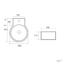 Fonteinset Best Design Sun One Pack Rond 16x30 Cm -Goedkope Stijl Baden Winkel 3853030 tech