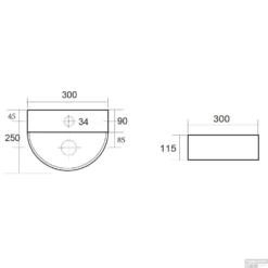 Fonteinset Best Design Moon One Pack Half Rond 25x30 Cm 9 Fonteinset Best Design Moon One Pack Half Rond 25x30 Cm -Goedkope Stijl Baden Winkel 3853040 tech