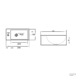 Fonteinset Best Design Wonder One Pack Links Klein 29x18 Cm -Goedkope Stijl Baden Winkel 3875100 tech