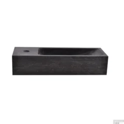 Fontein Wiesbaden Hardsteen Smal Links 38x14x8 Cm