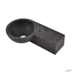 BWS Ziva Fontein Hardsteen Rond Rechts 40x23x10 Cm