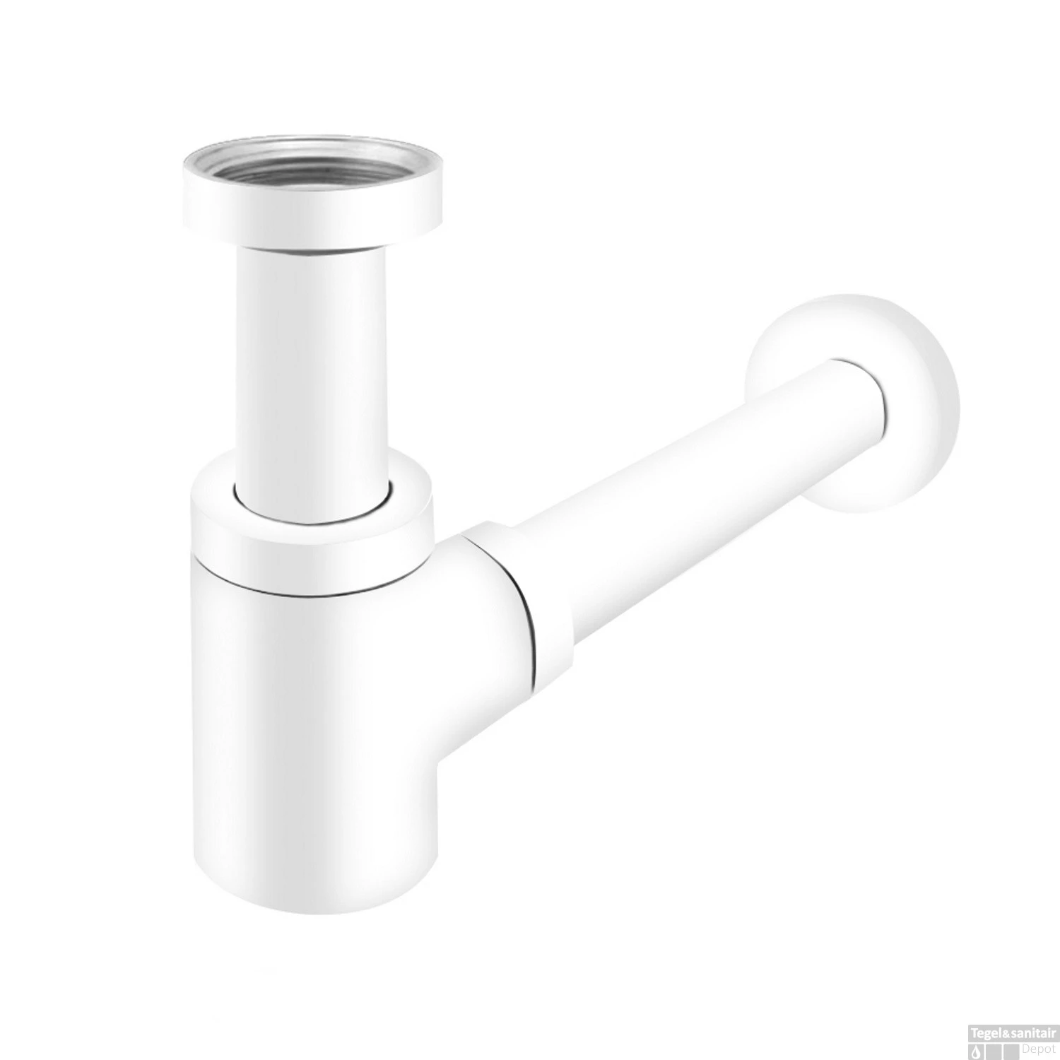 Sifon Best Design White 5/4 Mat Wit 3 Sifon Best Design White 5/4 Mat Wit