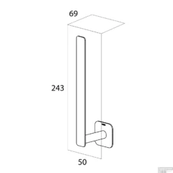 Reserverolhouder Tiger Colar Gepolijst RVS 15 Reserverolhouder Tiger Colar Gepolijst RVS -Goedkope Stijl Baden Winkel 4008911312423 9