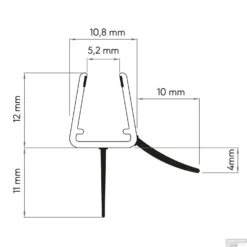 Afdichtprofiel Sealskin Universeel Horizontaal 6/8mm 1Meter Transparant 11 Afdichtprofiel Sealskin Universeel Horizontaal 6/8mm 1Meter Transparant -Goedkope Stijl Baden Winkel 4008916931001 5