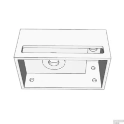 Fontein Met Handdoekhouder Wiesbaden Solid Surface (kraangat Rechts) 35.6x20.3x15.9 Cm -Goedkope Stijl Baden Winkel 4051 tech 2