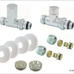 Riko Luxe Rad.aansluitset Recht