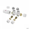 Set Thermostatisch Onderblok Boss & Wessing Zuko Haaks Links/rechts Glans Wit -Goedkope Stijl Baden Winkel 43.3575 shop 1