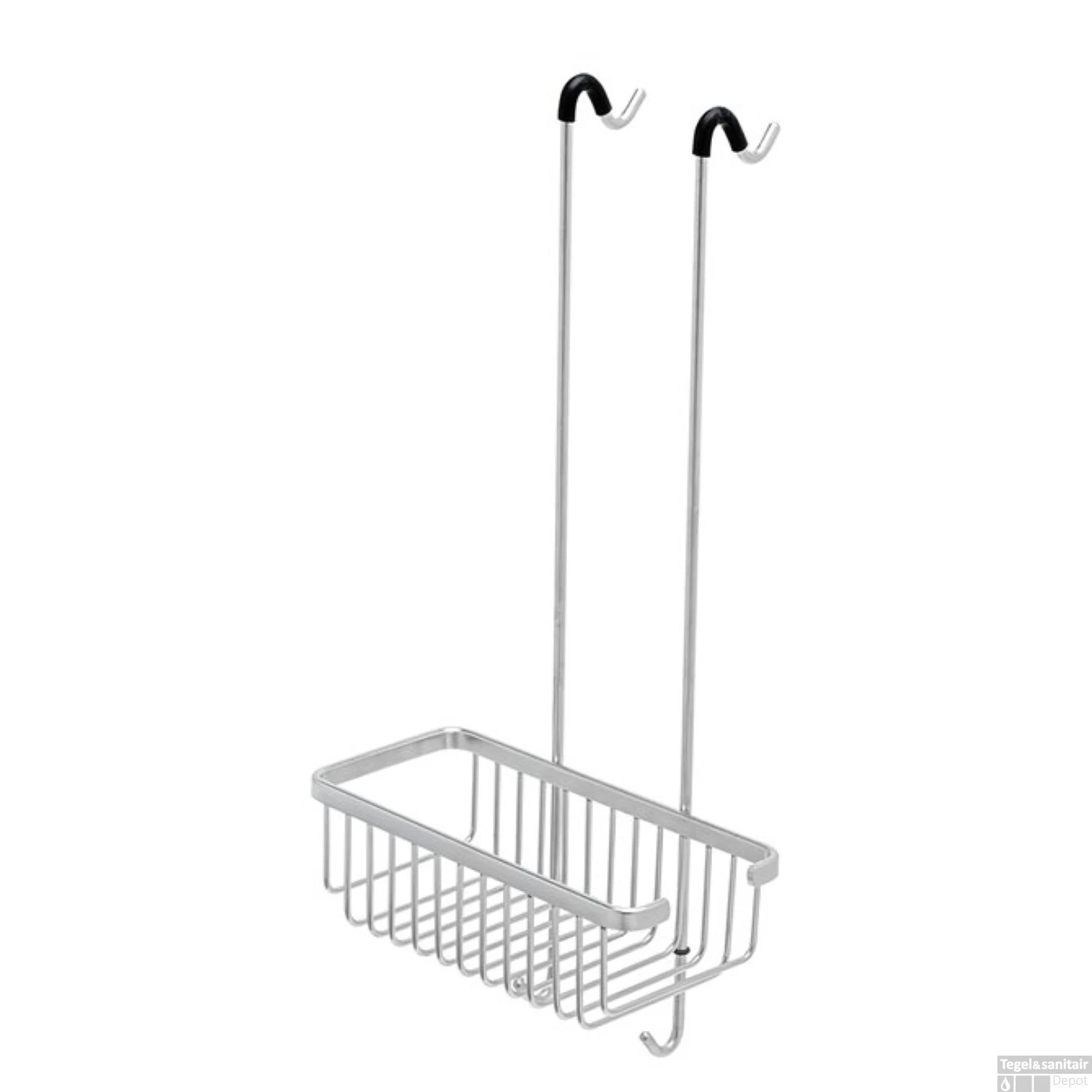 Douchekorf Tiger Exquisit RVS Geborsteld 4 Douchekorf Tiger Exquisit RVS Geborsteld - Afbeelding 2