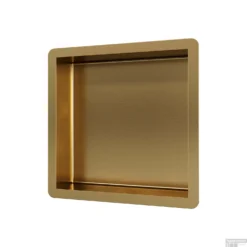 Inbouwnis Brauer Gold Edition 30x30 Cm Geborsteld Goud PVD