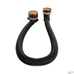 Badafvoer Met Overloop Badvulcombinatie Brauer Copper Edition Geborsteld Koper