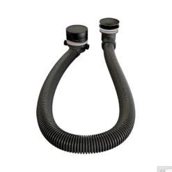 Badafvoer Met Overloop Badvulcombinatie Brauer Black Edition Mat Zwart