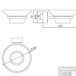 Emco Rondo 2 Zeephouder Met Inzet Chroom 5 Emco Rondo 2 Zeephouder Met Inzet Chroom -Goedkope Stijl Baden Winkel 57477