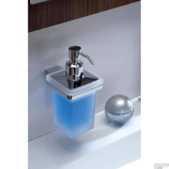 Zeepdispenser Sapho Glamour Hangend 250 ML Chroom / Satijnglas 9 Zeepdispenser Sapho Glamour Hangend 250 ML Chroom / Satijnglas -Goedkope Stijl Baden Winkel 5781 zeepdispenser sapho glamour hangend 250 ml chroom satijnglas 2