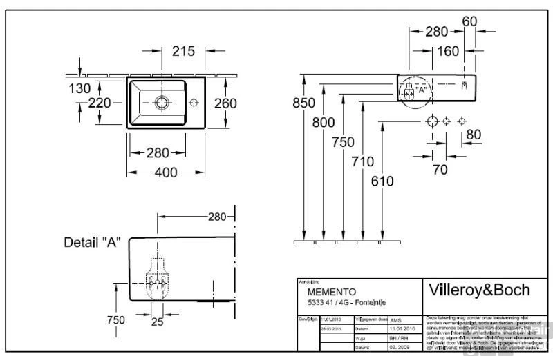 Villeroy & Boch Memento Fontein 40x26 Cm. Ceramicplus Edelweiss 4 Villeroy & Boch Memento Fontein 40x26 Cm. Ceramicplus Edelweiss - Afbeelding 2