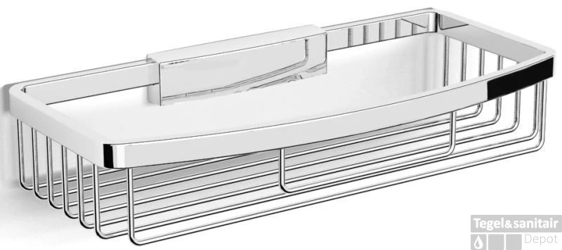 B&w-luxury Bold Spons-zeephouder Met Verdekte Bevestiging Groot Chroom 3 B&w-luxury Bold Spons-zeephouder Met Verdekte Bevestiging Groot Chroom