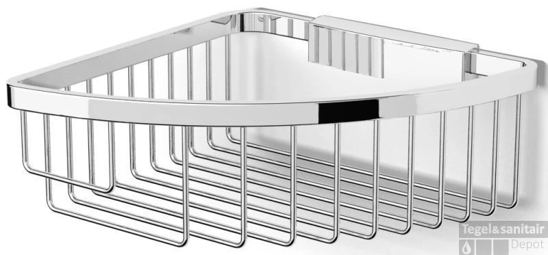 B&w-luxury Bold Spons-zeephouder Hoek Diep Verdekte Bevestiging Chroom 2 B&w-luxury Bold Spons-zeephouder Hoek Diep Verdekte Bevestiging Chroom