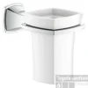 Grohe Grandera Glashouder Met Glas Chroom 1 Grohe Grandera Glashouder Met Glas Chroom -Goedkope Stijl Baden Winkel 62607