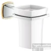 Grohe Grandera Glashouder Met Glas Chroom-goud