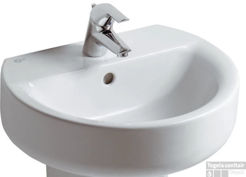 Ideal Standard Connect Sphere Wastafel 50 X 42 Cm. Wit 3 Ideal Standard Connect Sphere Wastafel 50 X 42 Cm. Wit