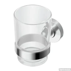 Ideal Standard Iom Glashouder Met Glas Chroom-helder Glas