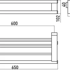 Emco System 2 Badhanddoekrek 60 Cm. Chroom 5 Emco System 2 Badhanddoekrek 60 Cm. Chroom -Goedkope Stijl Baden Winkel 64287