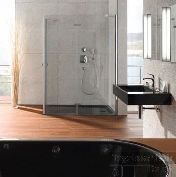 Bette Aqua Wastafel 140x49.5 Cm. 2x Kraangat Wit 4 Bette Aqua Wastafel 140x49.5 Cm. 2x Kraangat Wit - Afbeelding 2