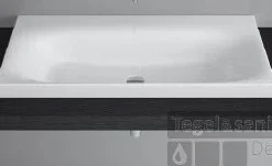 Bette Lux Opbouw Wastafel 100x47.5x6 Cm. Zonder Kraangat Wit